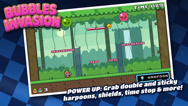 Power up with double and sticky harpoons